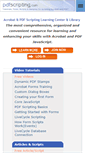 Mobile Screenshot of pdfscripting.com